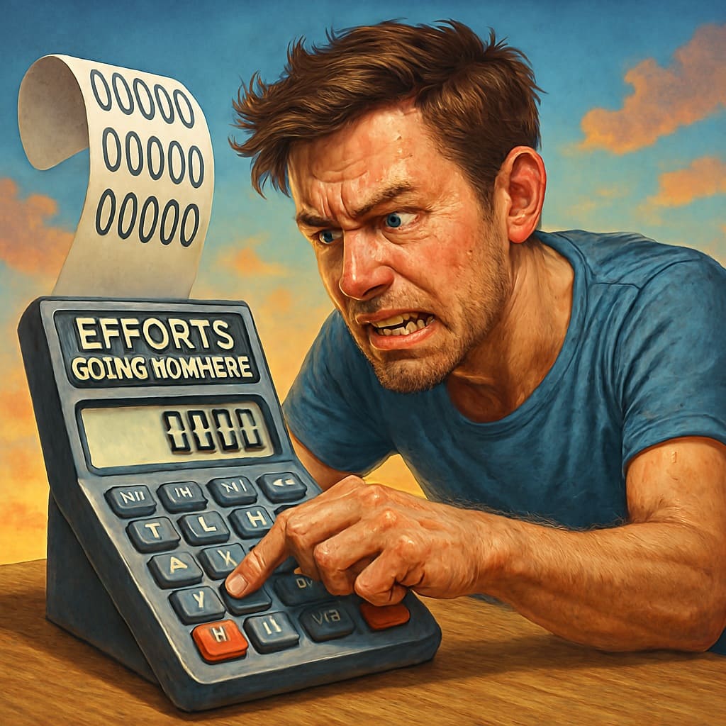 Калькулятор «Сколько усилий уходит в никуда»