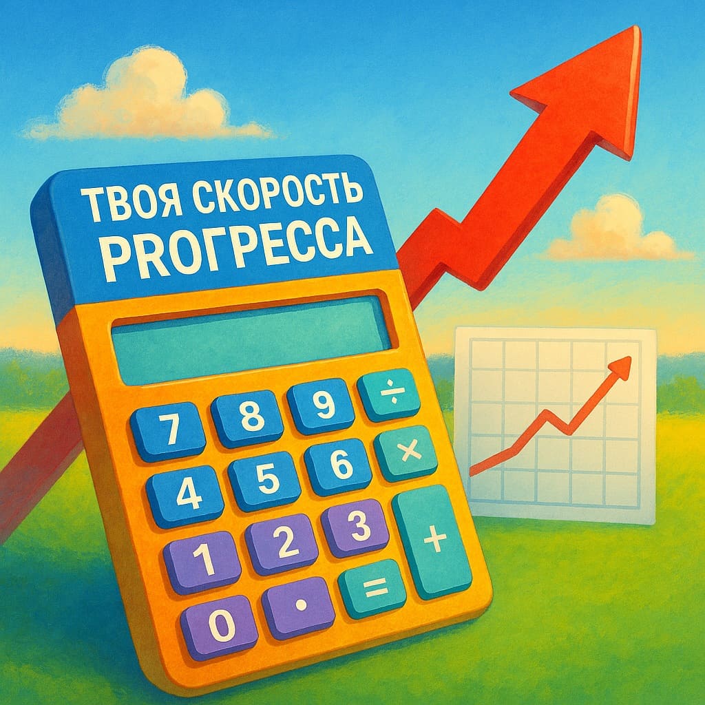 Калькулятор «Твоя скорость прогресса»