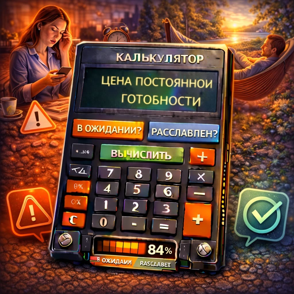 Калькулятор «Цена постоянной готовности»