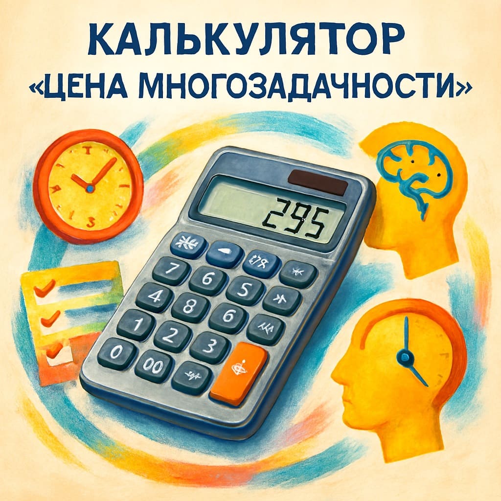 Калькулятор «Цена многозадачности»