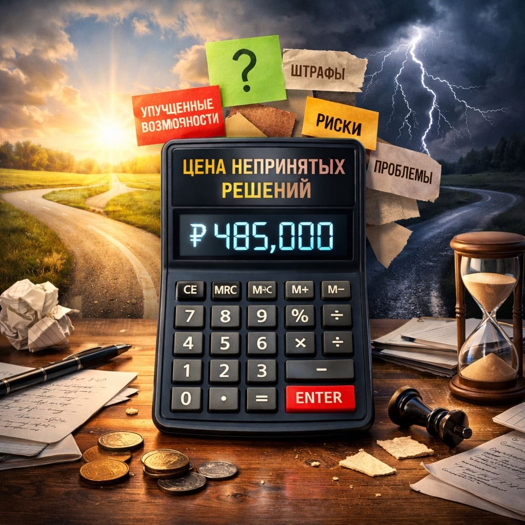 Калькулятор «Цена непринятых решений»