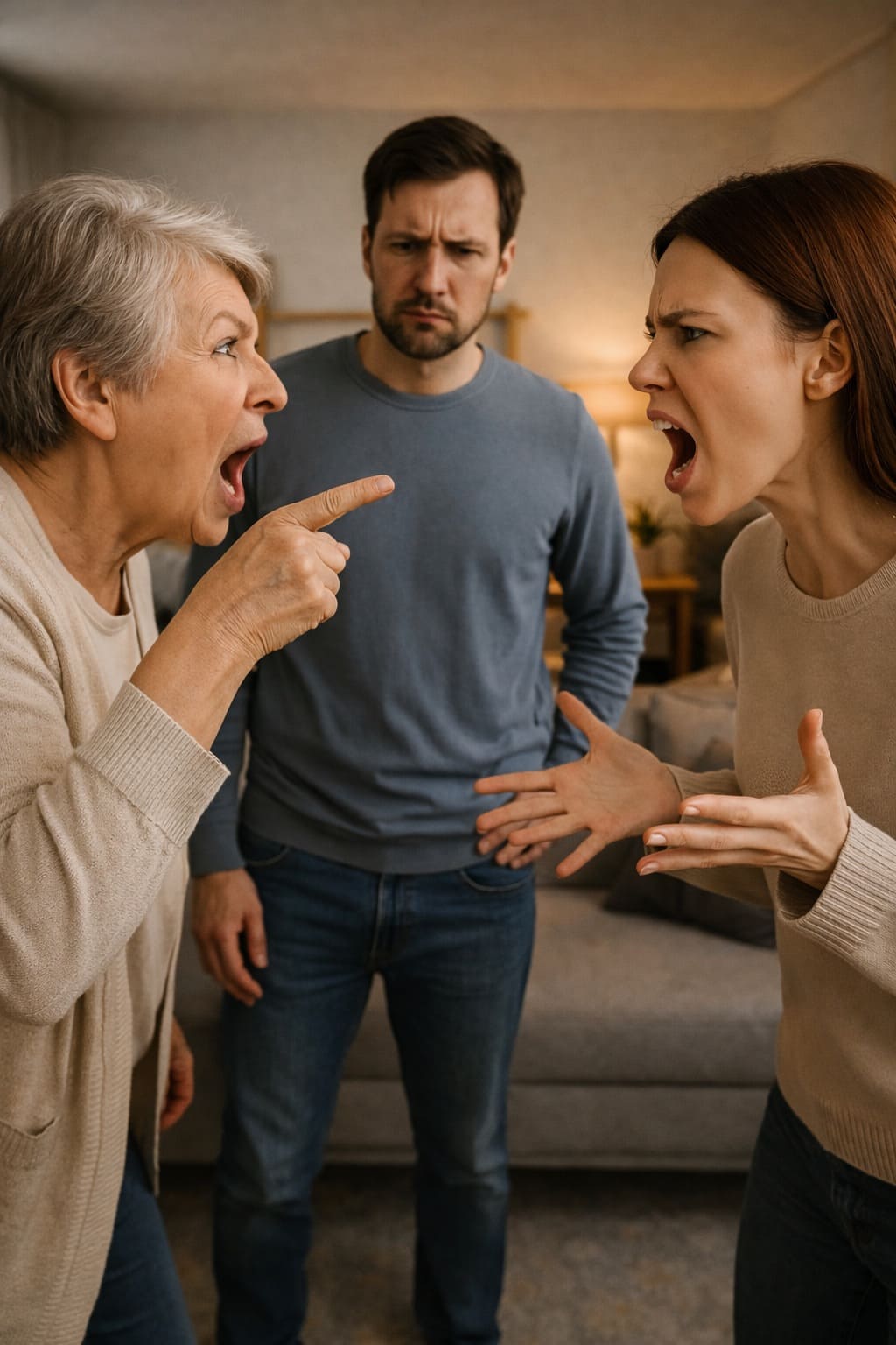 — Ага, конечно! Пусть твоя мама и ведёт тебе бюджет, если ты так хочешь! А моим кошельком рулить не будет — ни она, ни кто другой!