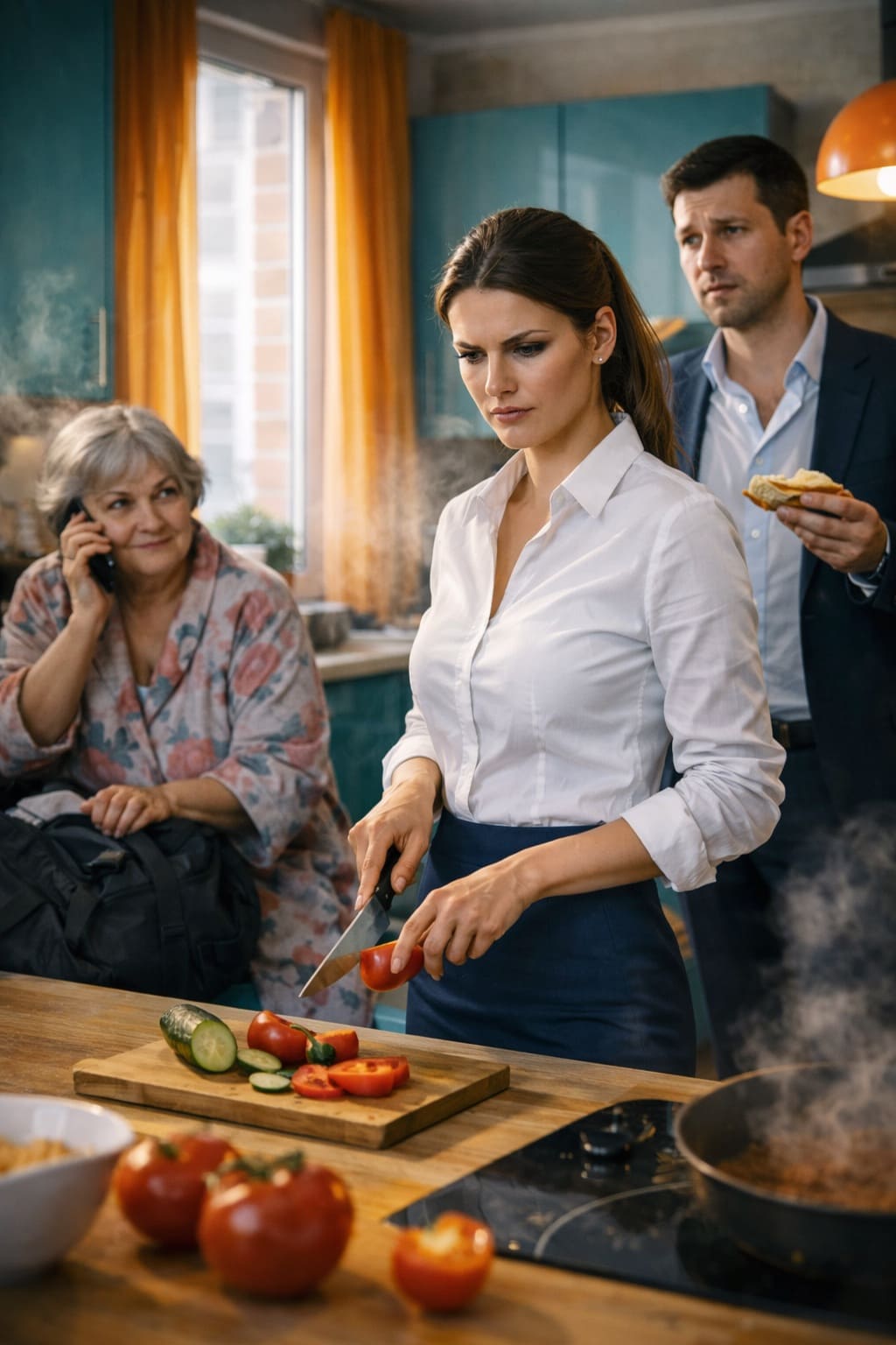 Хотела жить за мой счет, но планы его маман сорвались