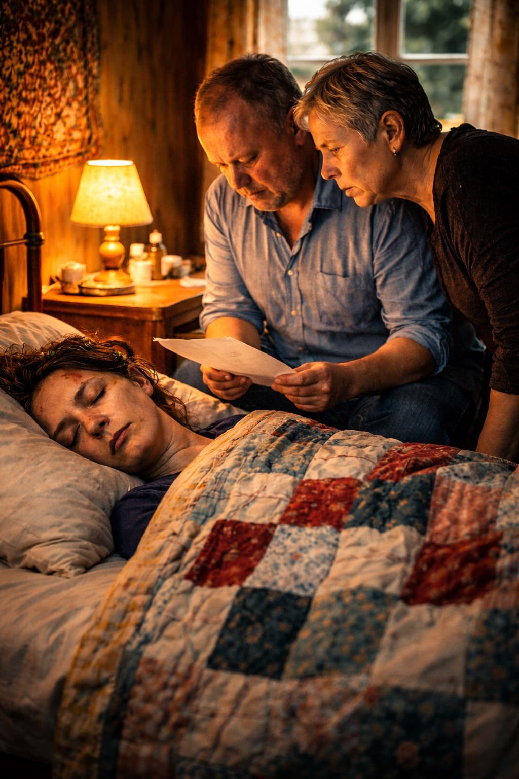 Леня с мамой хотели оформить над Ниной опекунство и забрать землю. Но не знали, что она притворяется