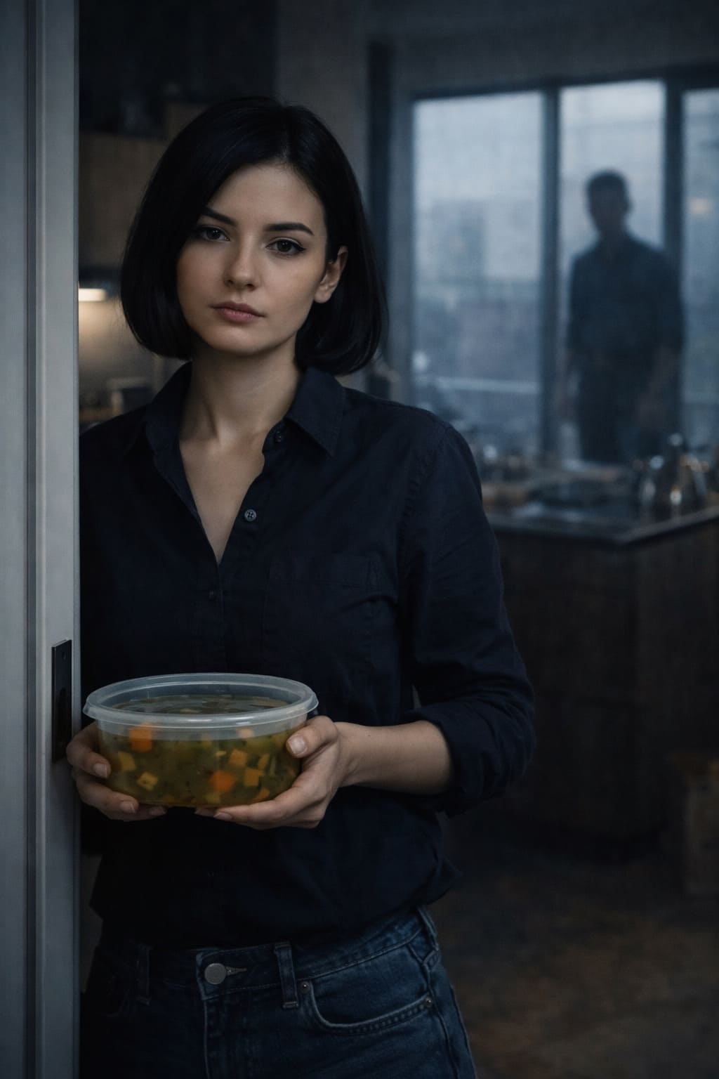 Мать мужа забыла про камеру на своей двери и попалась