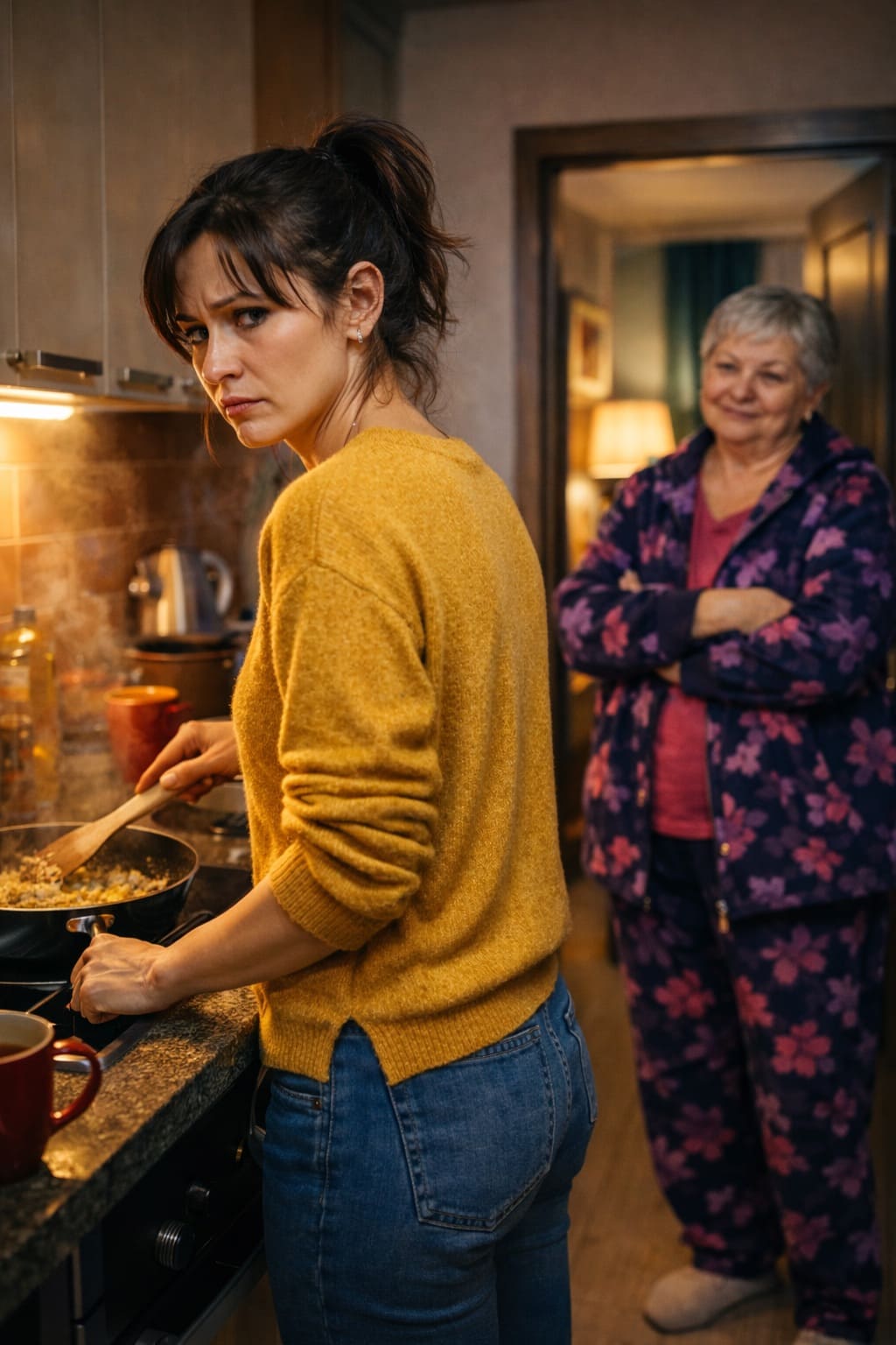 В свекровиной квартире