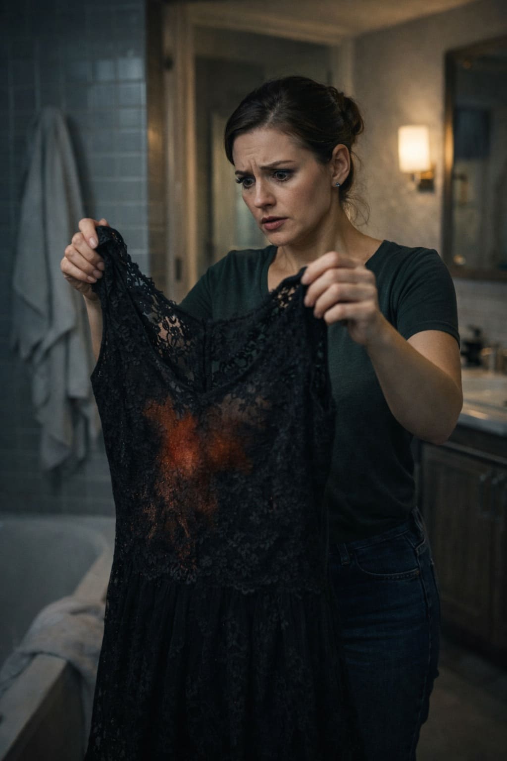 Я повесила замок на шкаф после того как увидела пятно на любимом костюме... Лицо золовки вытянулось