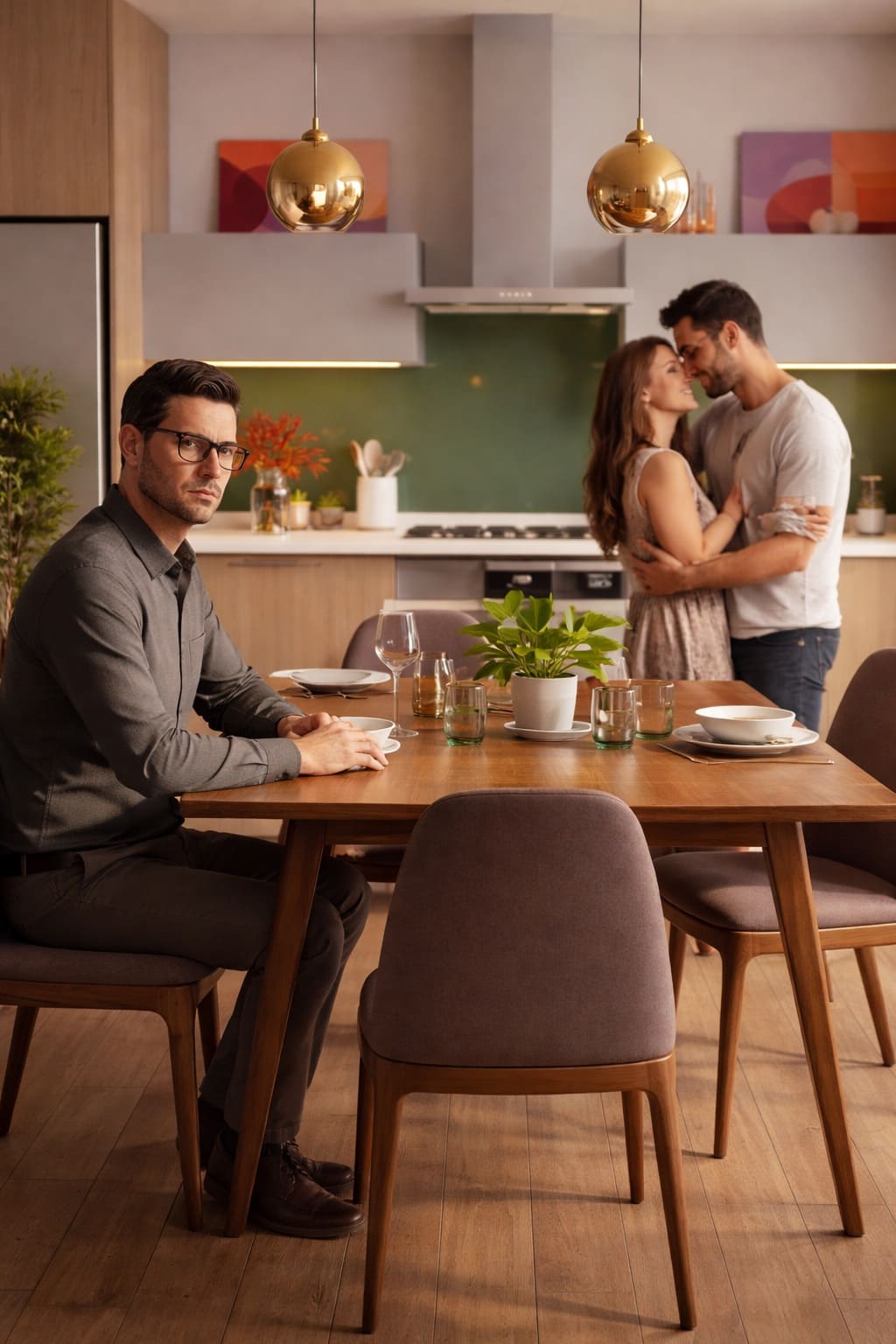 Муж не хотел заниматься детьми, но пришлось