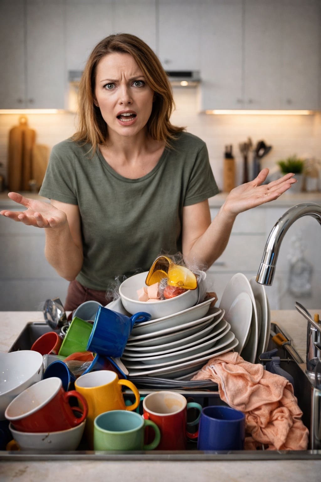 Не захотела быть бесплатной прислугой